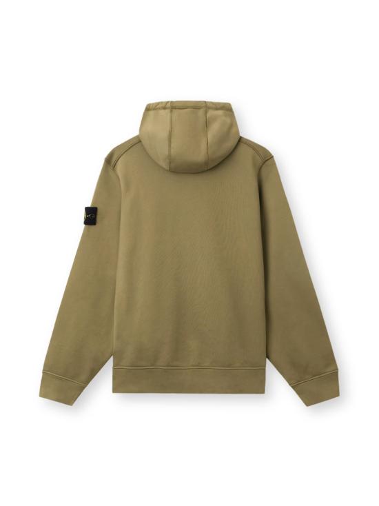 26SS 스톤 아일랜드 오가닉 코튼 플리스 레귤러핏 집업 후드 스웨트셔츠 L1S15 6100061 S0051 V005G MILITARY GREEN DOM - STONE ISLAND