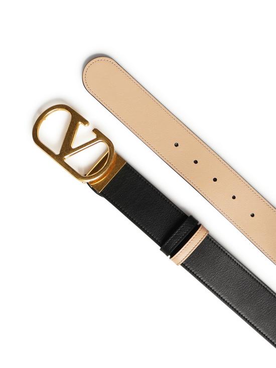 26SS 발렌티노 가라바니 레귤러 벨트 8W2T0SQ4 IYRDVW BLACK ROSE SAND - VALENTINO GARAVANI
