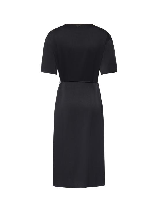 26SS 에르노 미디 원피스 AB000073D 128699300 BLACK - HERNO