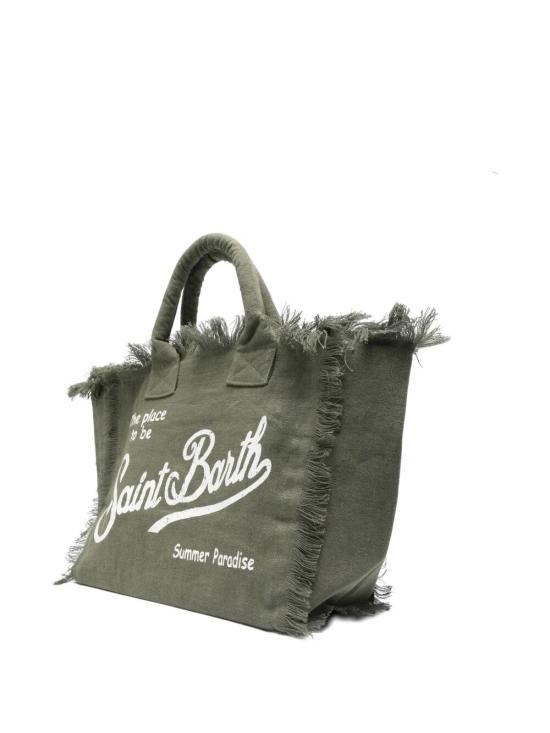 26SS 세인트바쓰 토트백 VANI022 00144L LINEN 52 MILITARY - MC2 SAINT BARTH