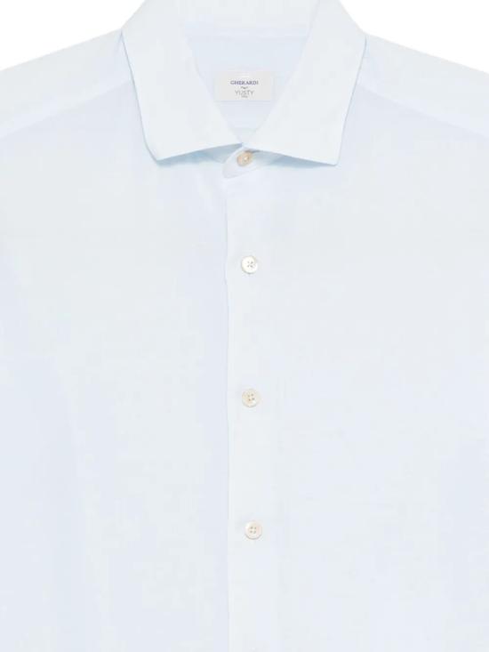 26SS 게라르디니 긴팔 셔츠 REGENT7 76T2 620 BLUE - GHERARDINI