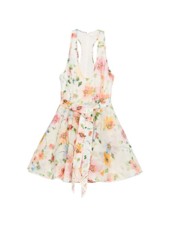 26SS 짐머만 미디 원피스 8181DS262NEPO Multicolor