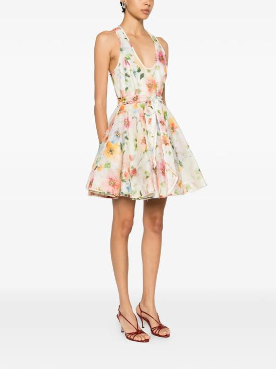 26SS 짐머만 미디 원피스 8181DS262NEPO Multicolor - ZIMMERMANN