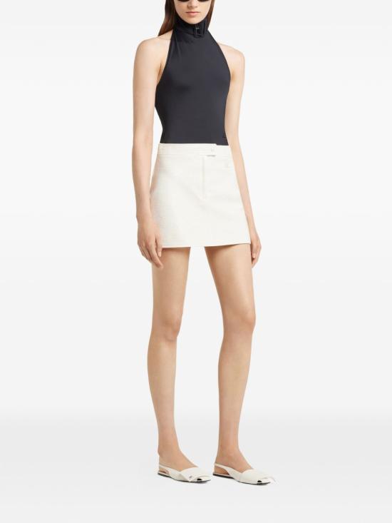 26SS 쿠레쥬 숏 스커트 126CJU352VY00140018 WHITE - COURREGES