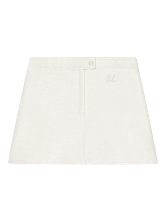 26SS 쿠레쥬 숏 스커트 126CJU352VY00140018 WHITE