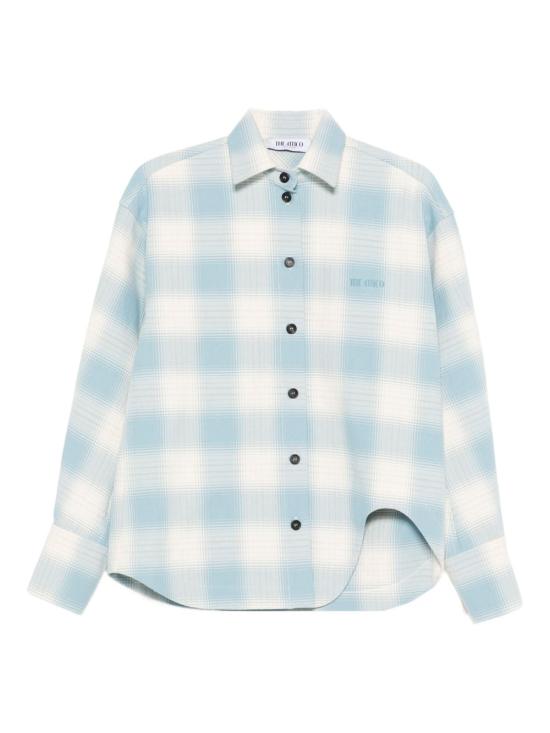 26SS 디 아티코 셔츠 260WCH00014CCW001AA264 WHITE LIGHT BLUE