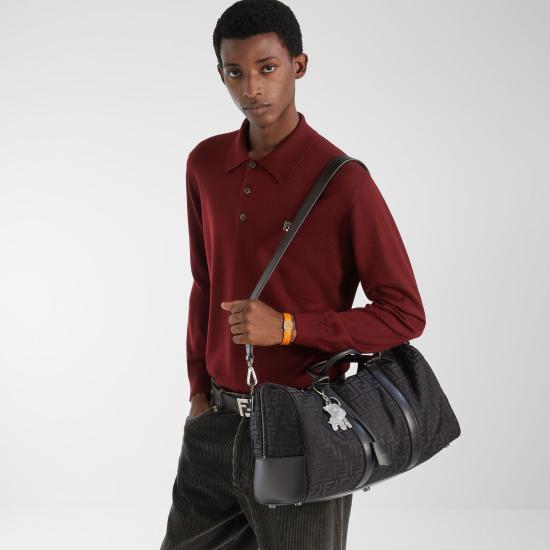 26SS 펜디 FF 트래블 백 7VV161AW2NF05TR NERO RUT - FENDI