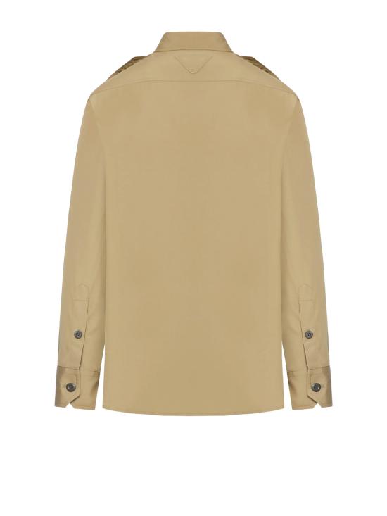 26SS 프라다 셔츠 P431JSOOO1XV2F034X MASTICE - PRADA