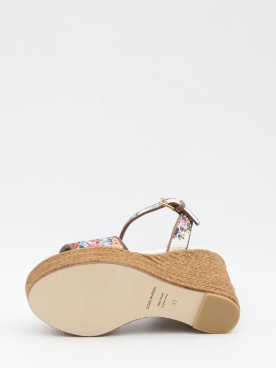 26SS 돌체앤가바나 나파 레더 DG 샌들 CZ0318A64838V135 BIANCO MULTI - DOLCE & GABBANA