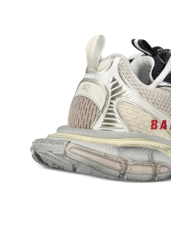 26SS 발렌시아가 3xl 스플릿 로고 스니커즈 840090W3XSG9161 EGGSHELL RED NAVY - BALENCIAGA