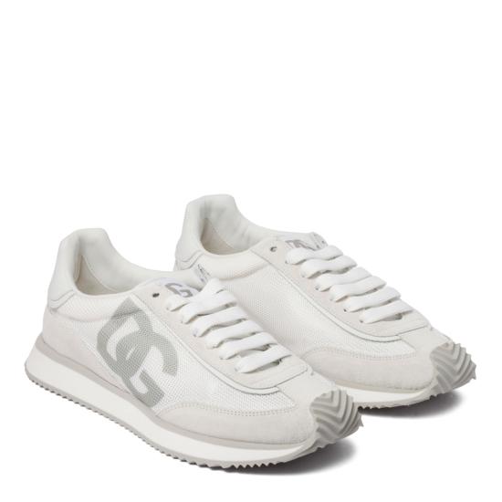 26SS 돌체앤가바나 믹스 소재 DG 쿠션 스니커즈 CK2288A53558B930 BIANCO BIANCO - DOLCE & GABBANA