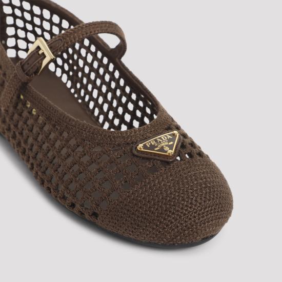 26SS 프라다 플랫 슈즈 1F364OF0052F46F0324 BROWN - PRADA