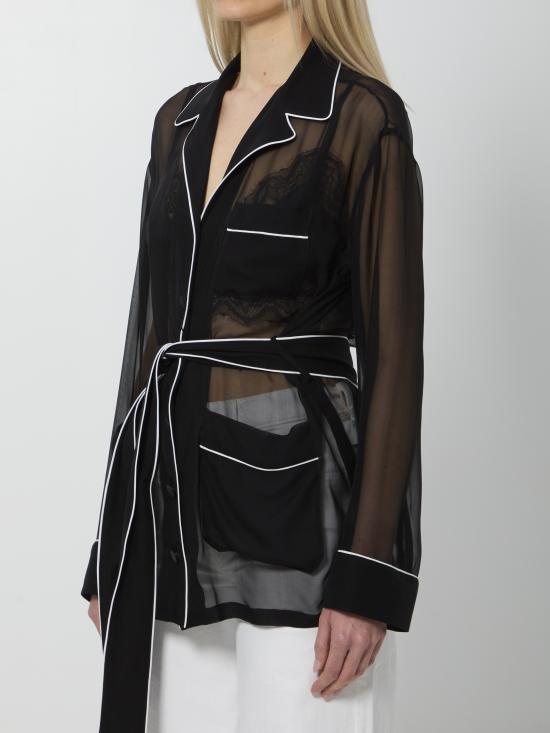 26SS 돌체앤가바나 셔츠 F5U33TFU1AT N0000 BLACK - DOLCE & GABBANA