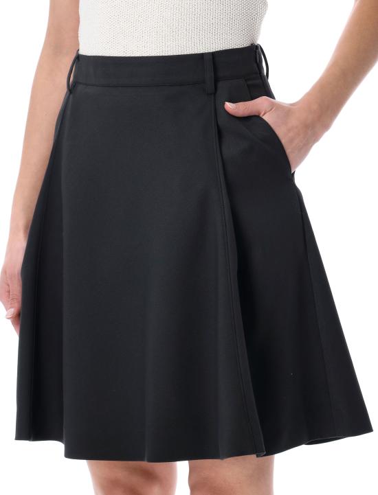 26SS 로우클래식 미디 스커트 LCPS26SK01154 0001 CHARCOAL - LOW CLASSIC