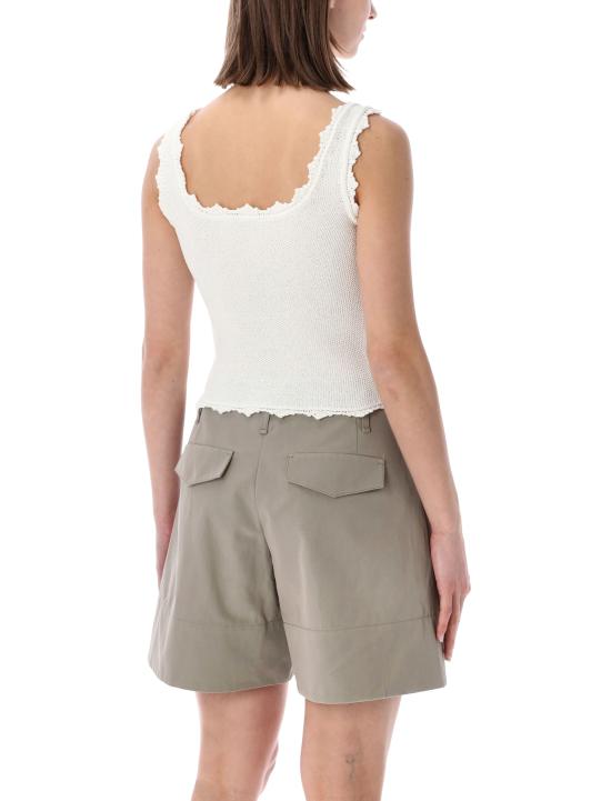 26SS 로우클래식 민소매 티셔츠 LCPS26TO01164 0053 WHITE - LOW CLASSIC