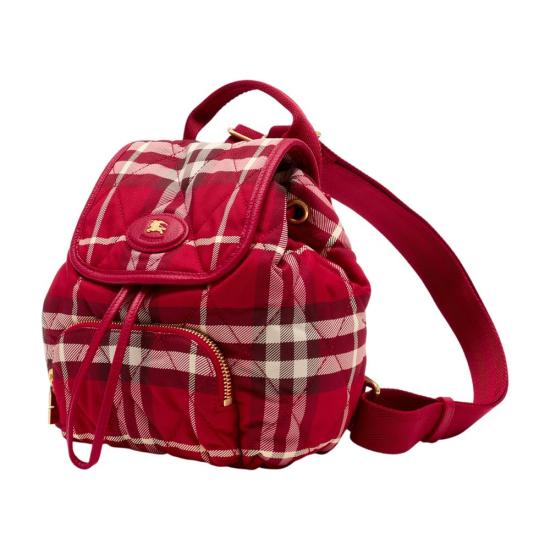 26SS 버버리 미니 홀스슈 백팩 8120875C4200 RED - BURBERRY