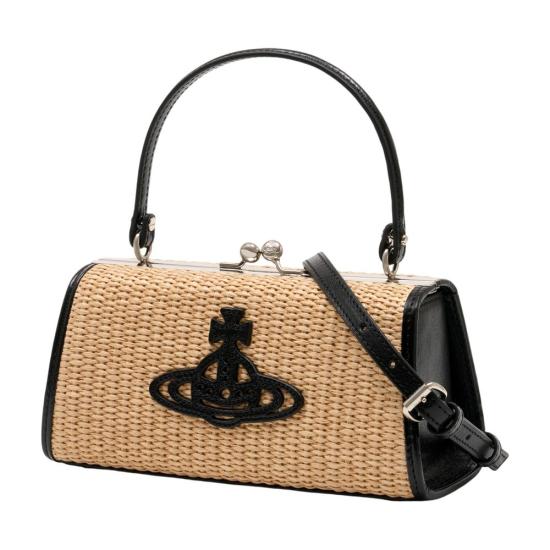 26SS 비비안웨스트우드 토트백 4B01001FWW01D0B402 BEIGE - VIVIENNE WESTWOOD