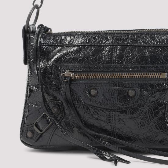 26SS 발렌시아가 숄더백 8661222ABEK 1000 BLACK - BALENCIAGA