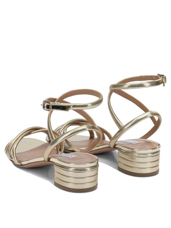 26SS 아쿠아주라 샌들 HTWMIDS0SSYSOG GOLD - AQUAZZURA