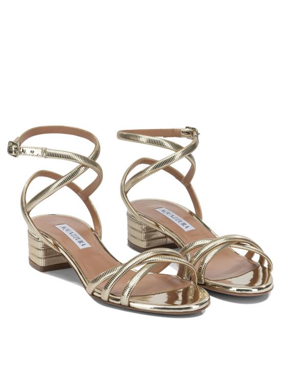 26SS 아쿠아주라 샌들 HTWMIDS0SSYSOG GOLD - AQUAZZURA