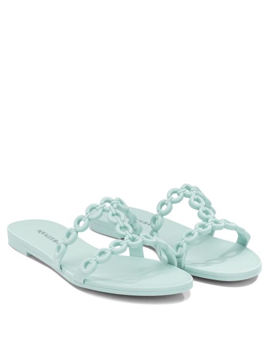 26SS 아쿠아주라 뮬/슬리퍼 ICJFLAS0JLYSRZ LIGHT BLUE - AQUAZZURA