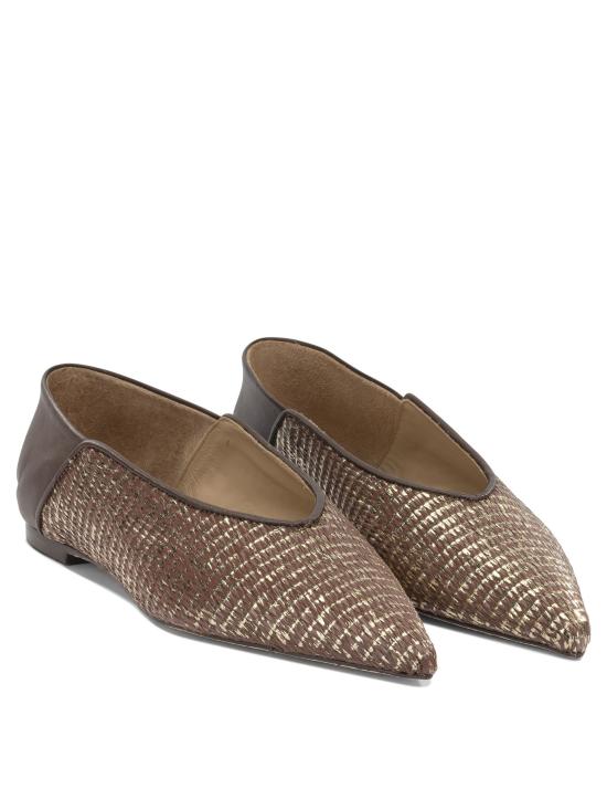 26SS AMMB MILANO 플랫 슈즈 7110028PALHACAFFENAPPACAFFE BROWN - OTHER BRANDS