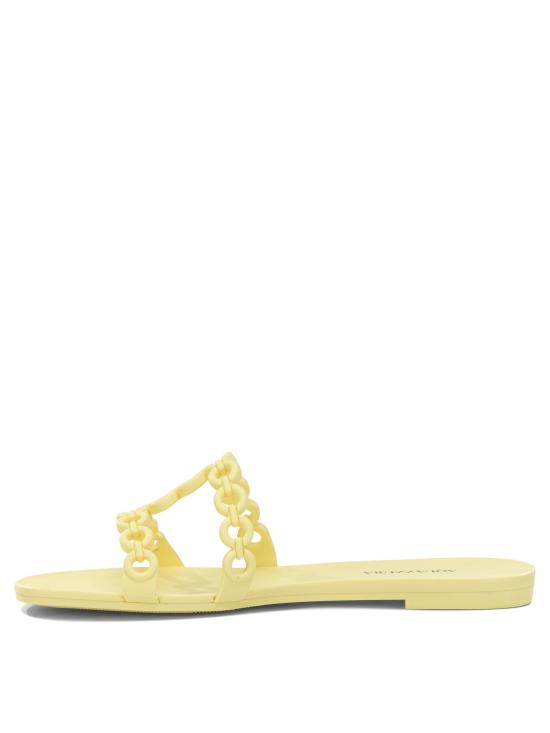 26SS 아쿠아주라 뮬/슬리퍼 ICJFLAS0JLYDIS YELLOW - AQUAZZURA