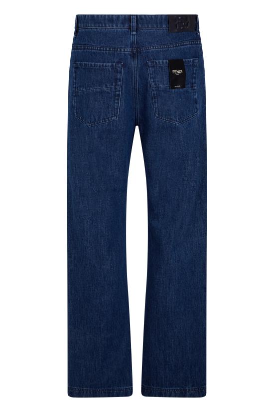 26SS 펜디 스트레이트 팬츠 FLP302AWMMF0QA2 Denim - FENDI