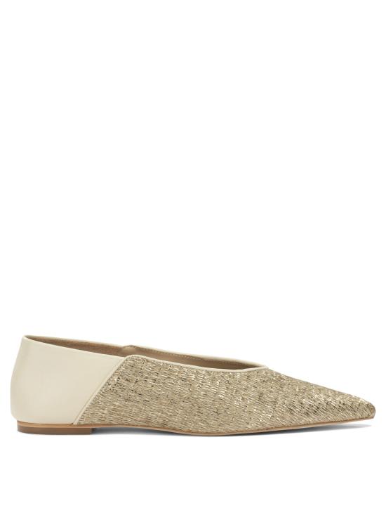 26SS AMMB MILANO 플랫 슈즈 7110028PALHALIGHTGOLDNAPPABUTTER