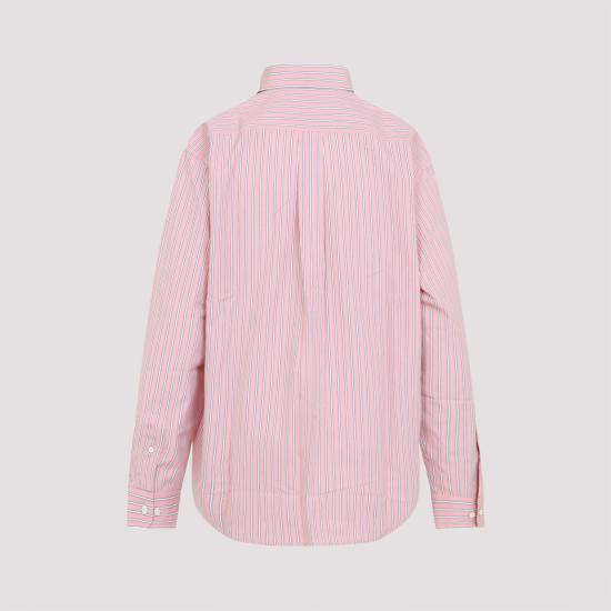 26SS 미우미우 코튼 셔츠 MK2007SOOO180UF0028 Pink - MIU MIU