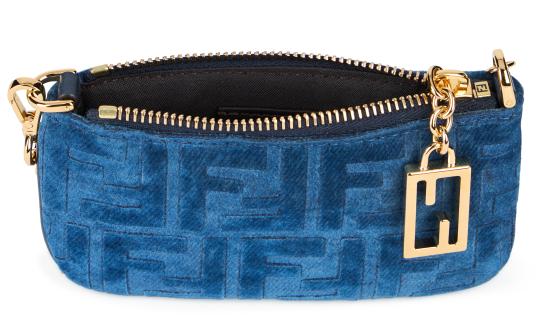 26SS 펜디 바게트 파우치 미니 8M0535AW5HF1UJW Denim - FENDI