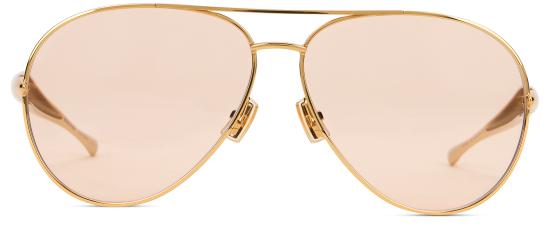 26SS 보테가베네타 선글라스 779517V44501251 Gold - BOTTEGA VENETA