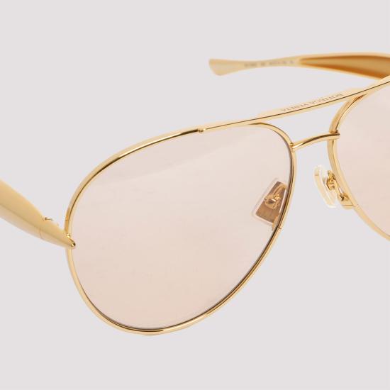 26SS 보테가베네타 선글라스 779517V44501251 Gold - BOTTEGA VENETA