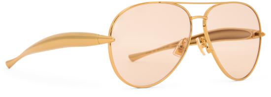 26SS 보테가베네타 선글라스 779517V44501251 Gold - BOTTEGA VENETA
