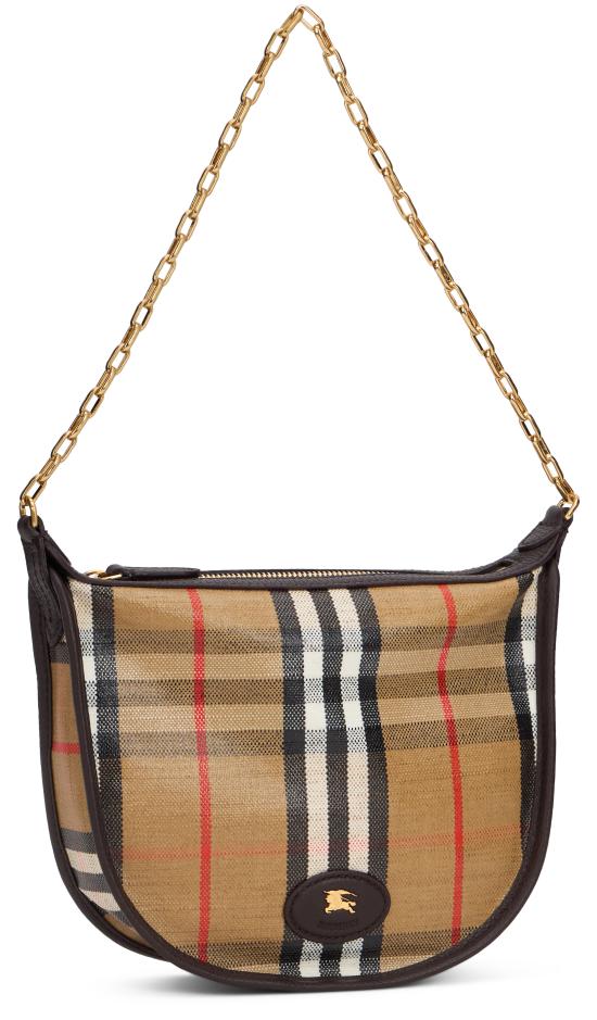 26SS 버버리 미니 하이랜드 체인 백 8123577166995A2021 Sand - BURBERRY