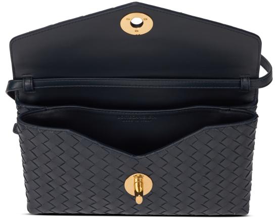 26SS 보테가베네타 노트 락 크로스바디백 817191V08Z04338 blue - BOTTEGA VENETA