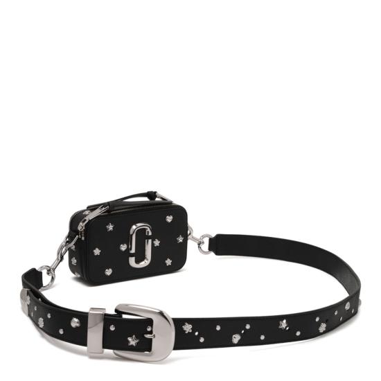 26SS 마크제이콥스 미니 아이콘 스터드 크로스백 2R5HCR011H01 002 BLACK - MARC JACOBS