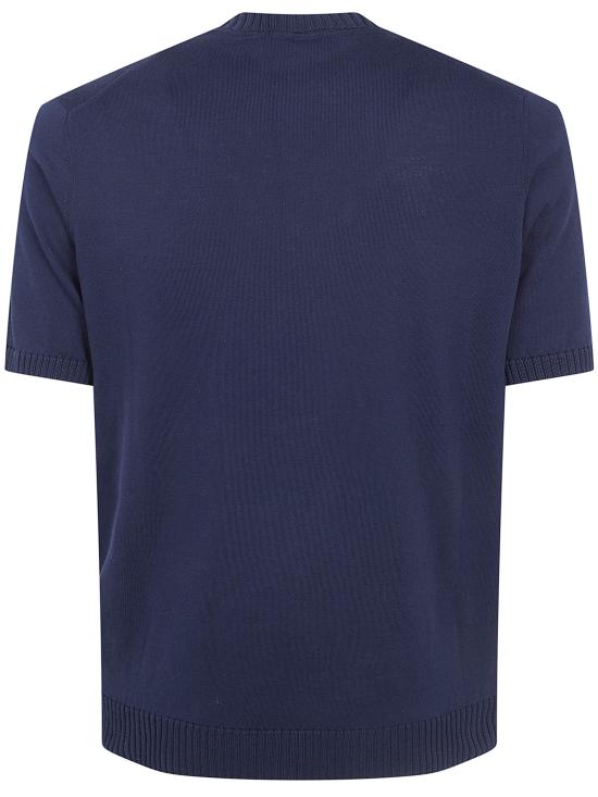 26SS 필리포 드 로렌티스 스웨터 GC3MCCR14R 890 BLUE - FILIPPO DE LAURENTIIS