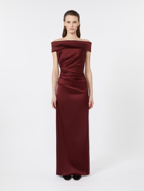 25FW 막스마라 롱 원피스 2521226044600 009 RED - MAX MARA