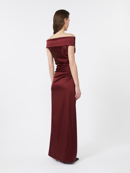 25FW 막스마라 롱 원피스 2521226044600 009 RED - MAX MARA