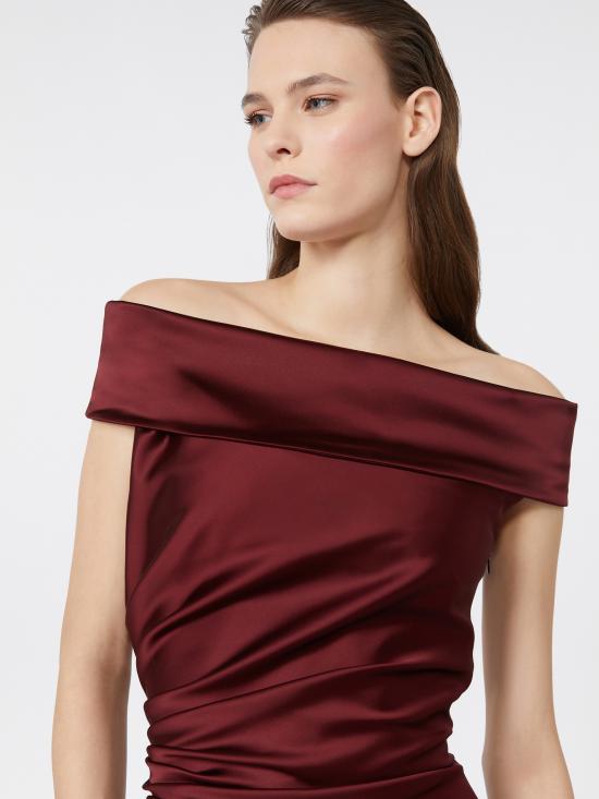 25FW 막스마라 롱 원피스 2521226044600 009 RED - MAX MARA