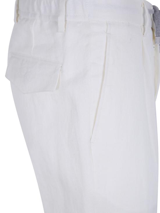 26SS 발바 스트레이트 팬츠 ROMA53060 0001 WHITE - BARBA