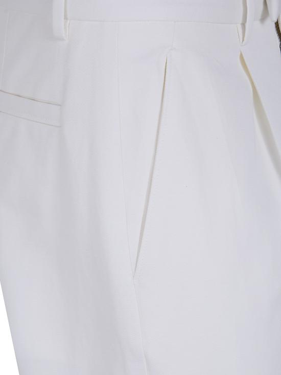 26SS 에르메네질도제냐 스트레이트 팬츠 UHI05A3TP45 N01 WHITE - ERMENEGILDO ZEGNA