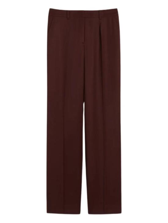 25FW 막스마라 스트레이트 팬츠 2521136032600 005 RED - MAX MARA