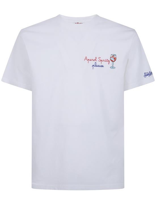 26SS 세인트바쓰 반팔 티셔츠 POT000101997L 01N WHITE