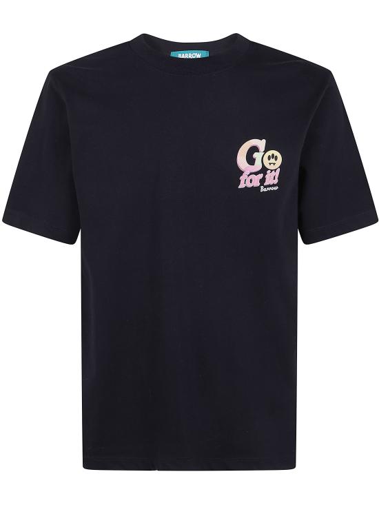 26SS 바로우 반팔 티셔츠 S6BWUATH079 110 BLACK