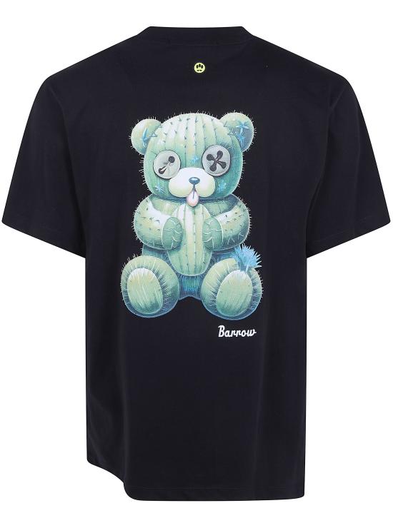 26SS 바로우 반팔 티셔츠 S6BWUATH079 110 BLACK - BARROW