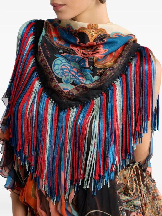 26SS 에트로 머플러/스카프 WAXA0023AQ11U X0871 PINK PURPLE - ETRO