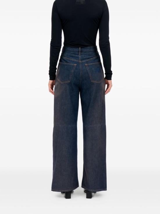 26SS MM6 메종마르지엘라 스트레이트 팬츠 S62LB0218M30055963 BLUE - MM6 MAISON MARGIELA