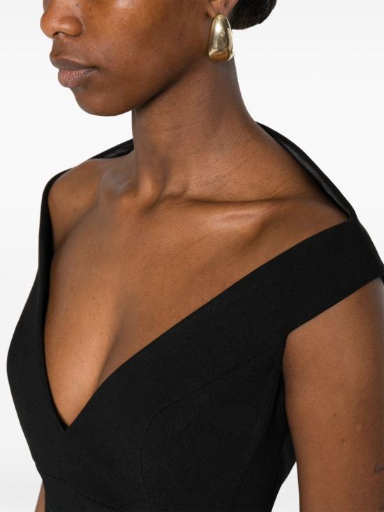 26SS 솔러스런던 미디 원피스 OS47051BLACK - SOLACE LONDON